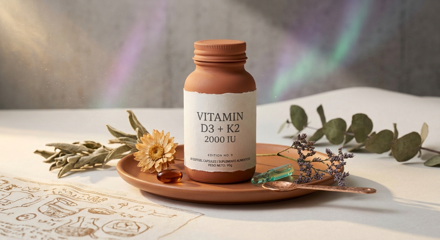 Vitamin D3 + K2